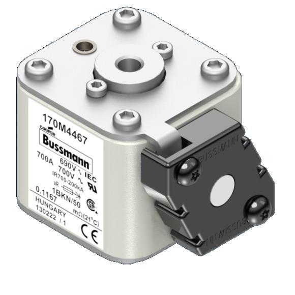  Предохранитель быстрый 700А 690В 1BKN/50 AR UC EATON 170M4467 фото в каталоге от BTSprom.by