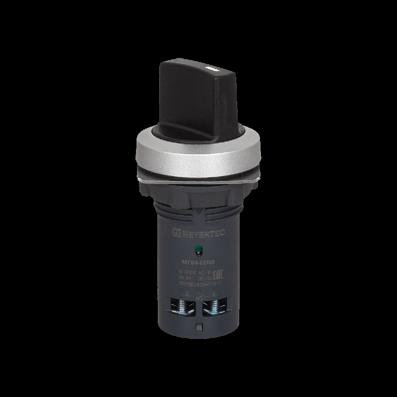 переключатель на 3 положения с возвратом короткая ручка 2no ip65 пластик mtb8-ed53 овен 151260 от BTSprom.by