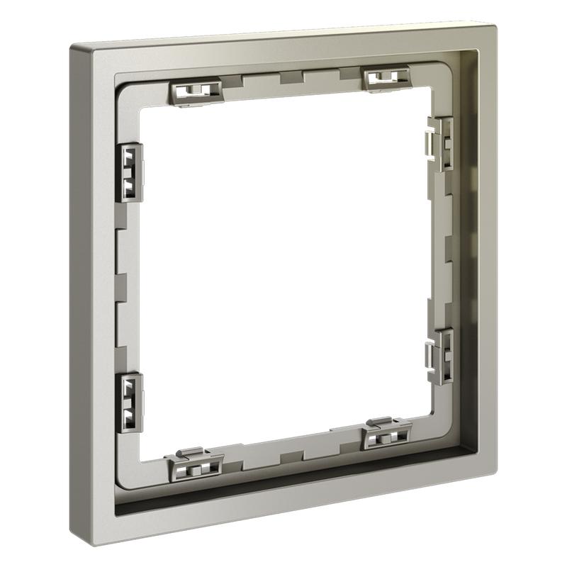  Рамка 1-м S70 пластик. шелк Voltum VLS100104 фото в каталоге от BTSprom.by