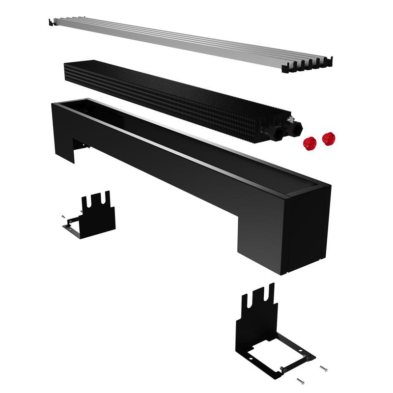  Конвектор напольный STEP-130/130/1000-2-N-WT-LG-NA Royal Thermo НС-1608048 фото в каталоге от BTSprom.by