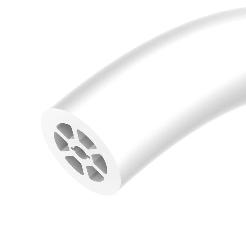 профиль силиконовый wph-flex-d40-360deg-s10-5m white силикон (уп.5м) arlight 045869 от BTSprom.by