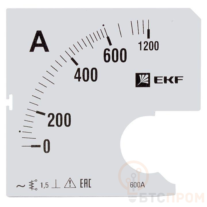 Шкала сменная для A961 600/5А-1.5 PROxima EKF s-a961-600 фото в каталоге от BTSprom.by  Шкала сменная для A961 600/5А-1.5 PROxima EKF s-a961-600 фото в каталоге от BTSprom.by