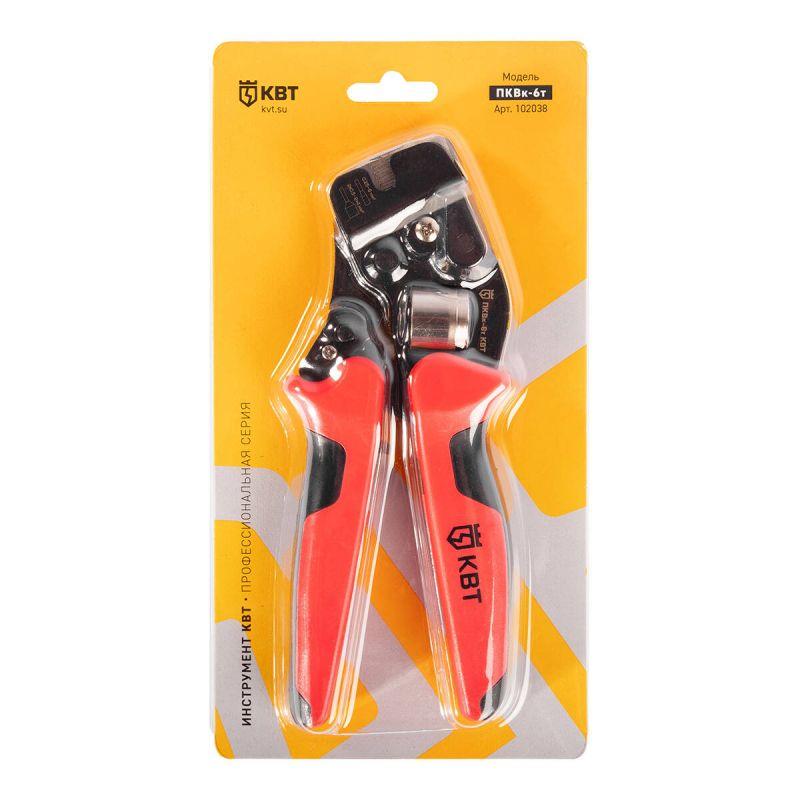  Пресс-клещи ПКВк-6т ПРОФИ КВТ 102038 фото в каталоге от BTSprom.by