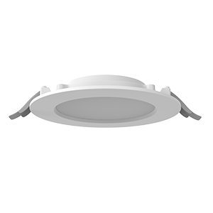 светильник светодиодный dl-01 slim 160мм 15вт 3000к 176x39мм ip65/40 круглый встраив. аварийный автономный постоянного действия с опаловым рассеив. ral9003 бел. муар varton v1-rf-00083-10a00-6501530 от BTSprom.by