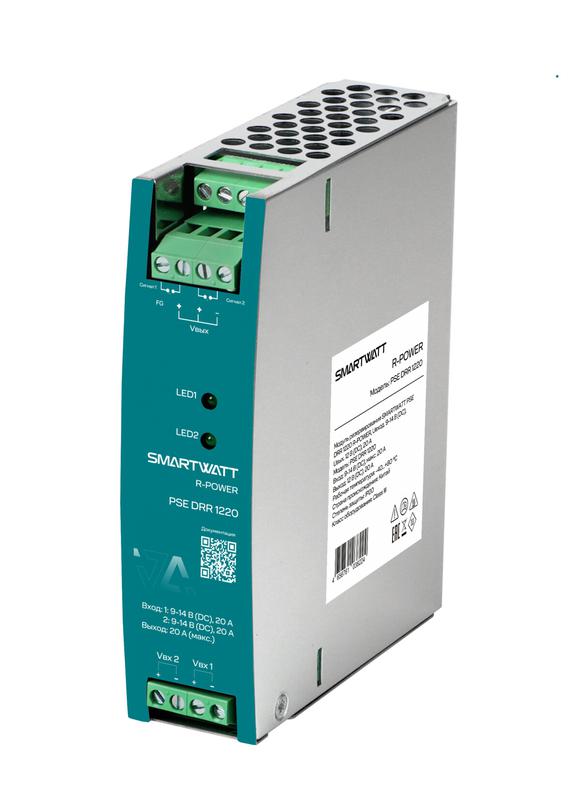 модуль резервирования pse drr 1220 r-power uвход. 9-14в (dc) uвых. 12в (dc) 20а smartwatt 4512020450040 от BTSprom.by