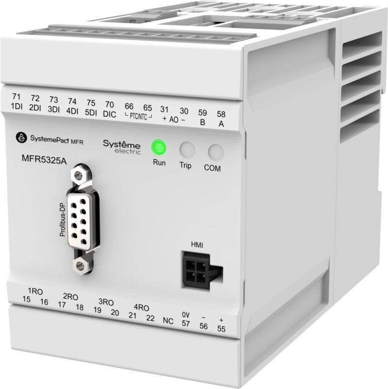 реле mfr530 profibus-dp + modbus-rtu 0.2-5а тт d10.5мм 80-270в ac/dc se mfr5325a от BTSprom.by