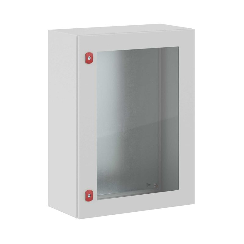 корпус навесной st 800х600х300мм ip66 с прозр. дверью с монтажн. платой без фланца dkc r5stx0863-f от BTSprom.by