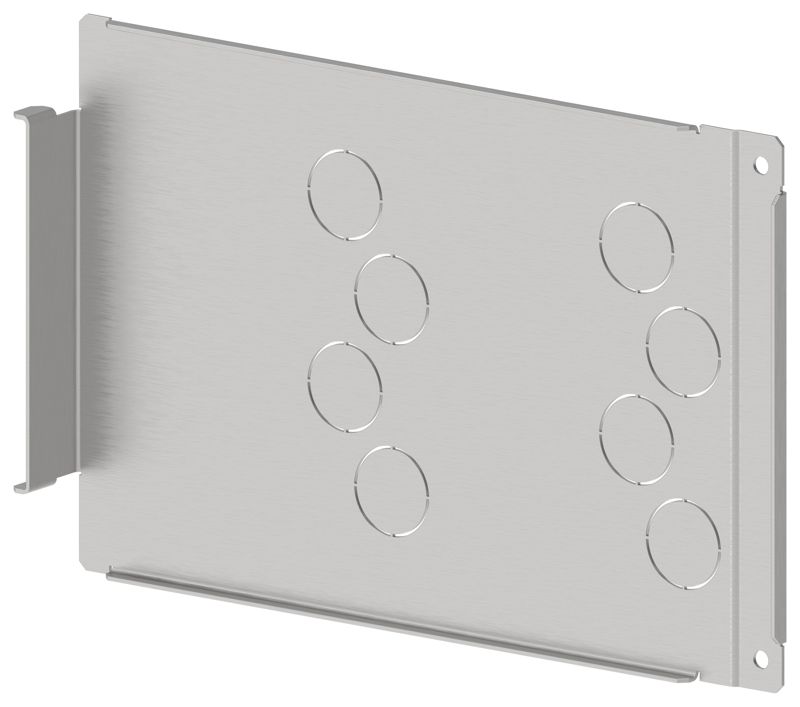 перегородка аппаратного отсека бок. верт. с сальник. 250 format iek fo-00-shclvs-025 от BTSprom.by