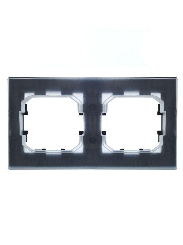  Рамка 2-м IP44 BRITE РУ-2-БрМ-44 маренго IEK BR-M22-44-K35 фото в каталоге от BTSprom.by