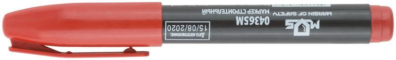 маркер перманентный строительный красн. mos 04365м от BTSprom.by