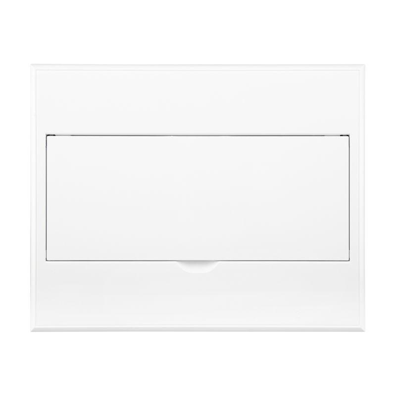 бокс пластиковый щрн-п-12 ip41 бел. дверь бел. kranz kr-11-0313 от BTSprom.by