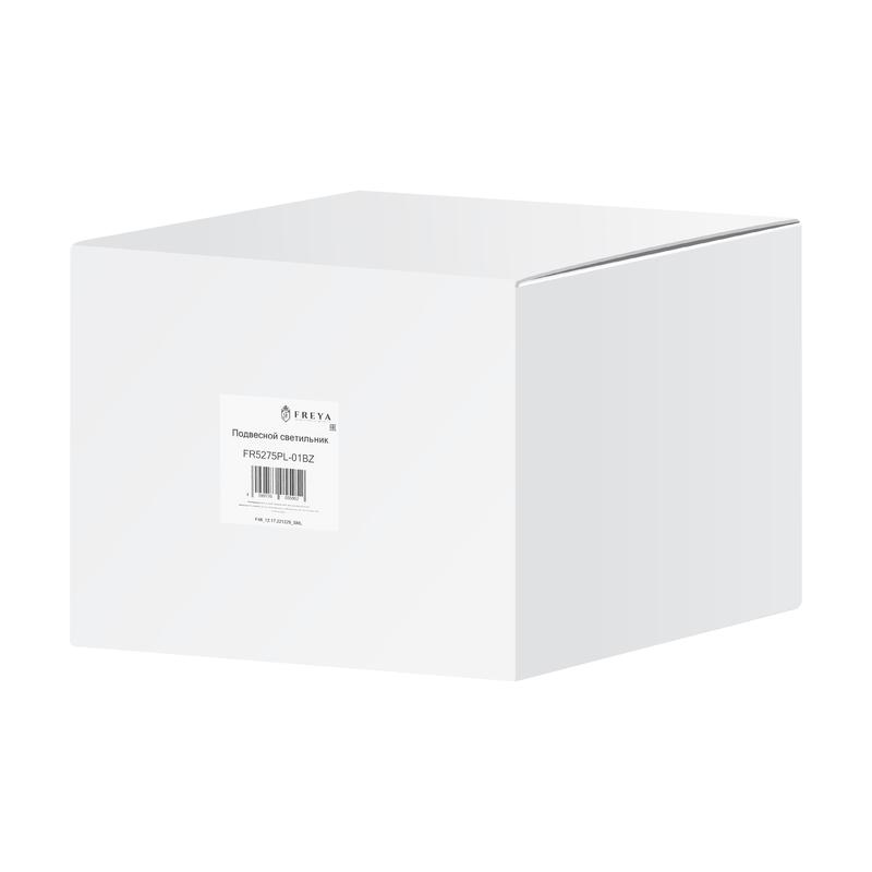  Светильник Gauzy 60Вт E27х1 IP20 подвесной Freya FR5275PL-01BZ фото в каталоге от BTSprom.by