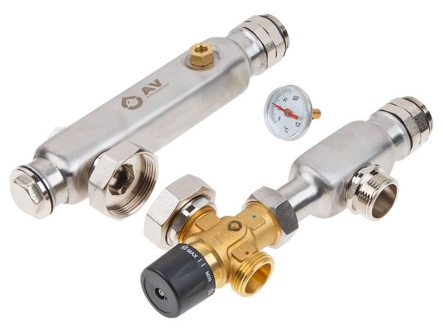 насосно-смесительная группа ave250-02 av engineering (kvs: 0.75 - 1,6 м3 / час) ave250-02 от BTSprom.by