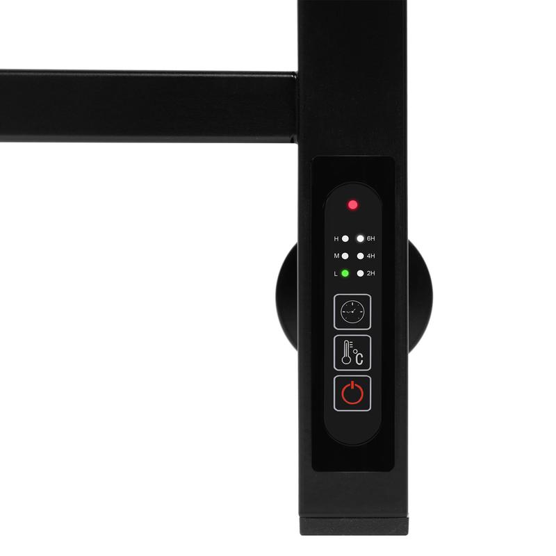  Полотенцесушитель Axel black П6 500х800 электро встроен. диммер Royal Thermo НС-1433986 фото в каталоге от BTSprom.by