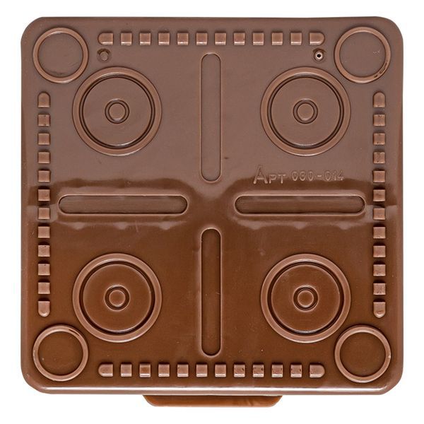  Коробка распаячная КМР-030-034 пылевлагозащ. 100х100х55 без мембранных вводов темн. дерево EKF plc-kmr-030-034-t фото в каталоге от BTSprom.by