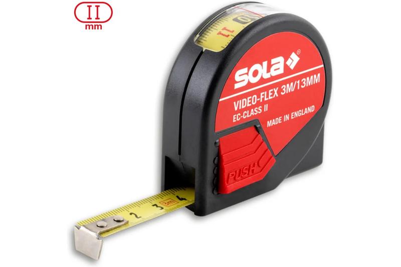 рулетка video-flex vf 3м sola 50012901 от BTSprom.by