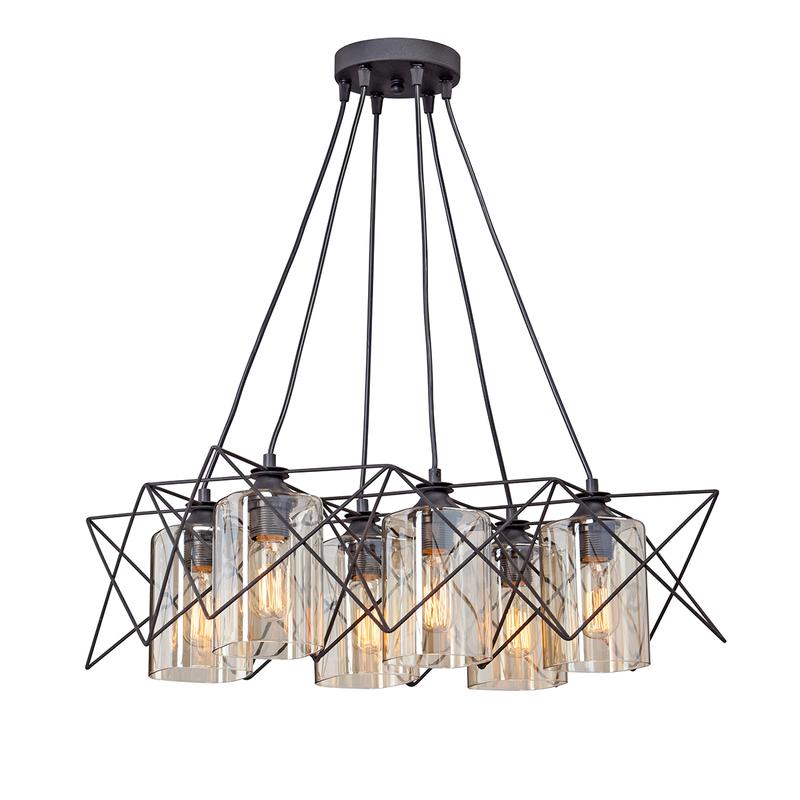 люстра 6хe27 макс. 60вт vitaluce v4721-1/6s от BTSprom.by