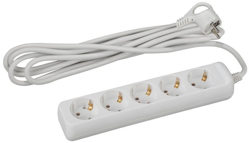 удлинитель 5х5м с заземл. 16а ip20 u-5e-5m-3х1 пвс 3х1 эра б0028377 от BTSprom.by