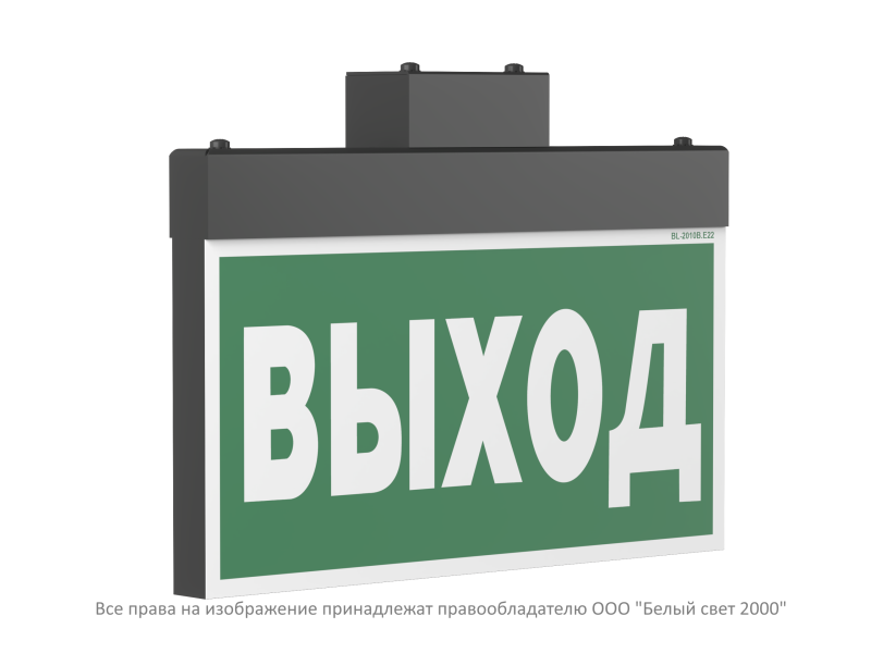 указатель световой bs-yanta-83-s1-inexi2 black белый свет a18104 от BTSprom.by