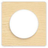  Рамка 1-м Odace бук SchE S52P802M фото в каталоге от BTSprom.by