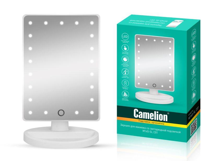 зеркало m145-sl c01 с led подсветкой 1x дневной свет 5вт 4хlr6 бел. camelion 14006 от BTSprom.by зеркало m145-sl c01 с led подсветкой 1x дневной свет 5вт 4хlr6 бел. camelion 14006 от BTSprom.by