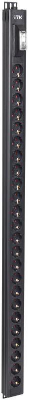 блок распределения питания base pdu pv0102 30u 1ф 32а 24schuko без каб. itk bs-pv60-24d-12 от BTSprom.by