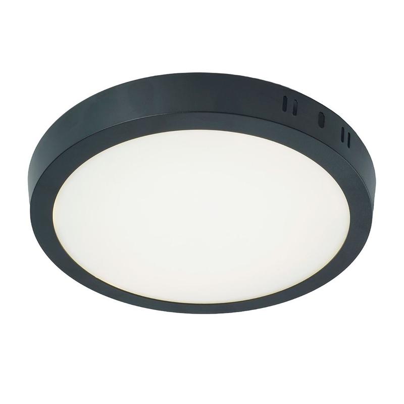 светильник светодиодный al504 18вт бел. 4000к 1260лм с драйвером в комплекте черн. feron 51073 от BTSprom.by