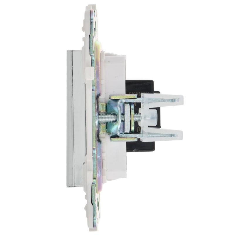  Розетка HDMI SKANDY SK-H01N никель IEK SK-H10-K50 фото в каталоге от BTSprom.by