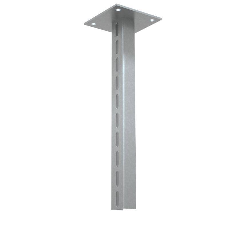 Стойка потолочная усиленная L1000 PSTU1000 INOX304 КМ LO10593 от BTSprom.by