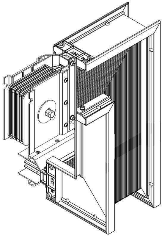 секция z-образ. вниз прав. 1000а cu 3l+n+1/2pe ip55 тран. iek lb-1000c5-35-f-zdr от BTSprom.by
