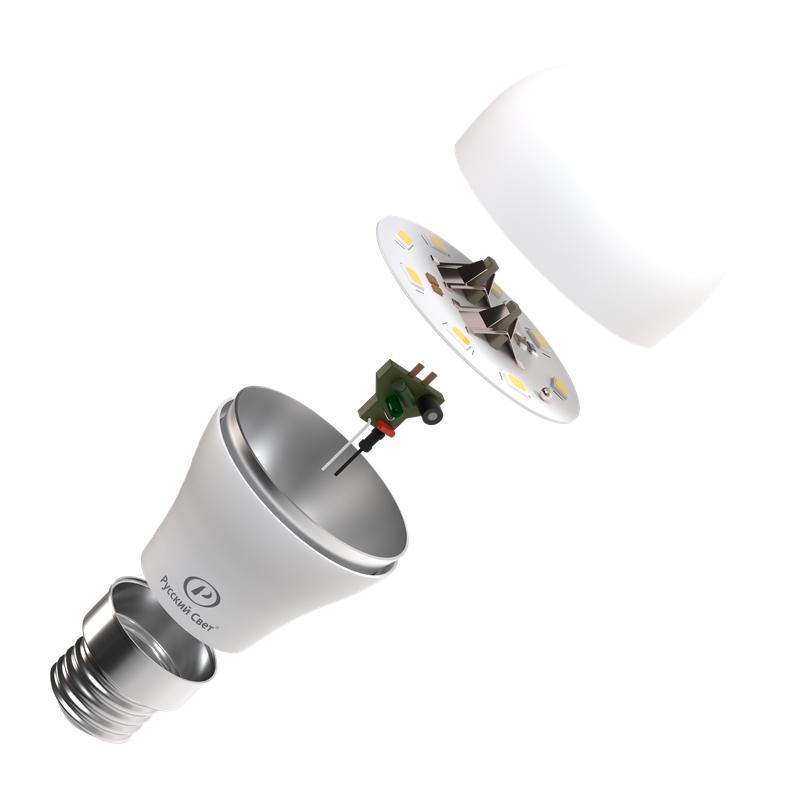 Лампа светодиодная RS G45 E27 6W 220-240V 2700К 6Вт 600лм Ra 90 шар Русский Свет 15010445046 фото в каталоге от BTSprom.by Лампа светодиодная RS G45 E27 6W 220-240V 2700К 6Вт 600лм Ra 90 шар Русский Свет 15010445046 фото в каталоге от BTSprom.by