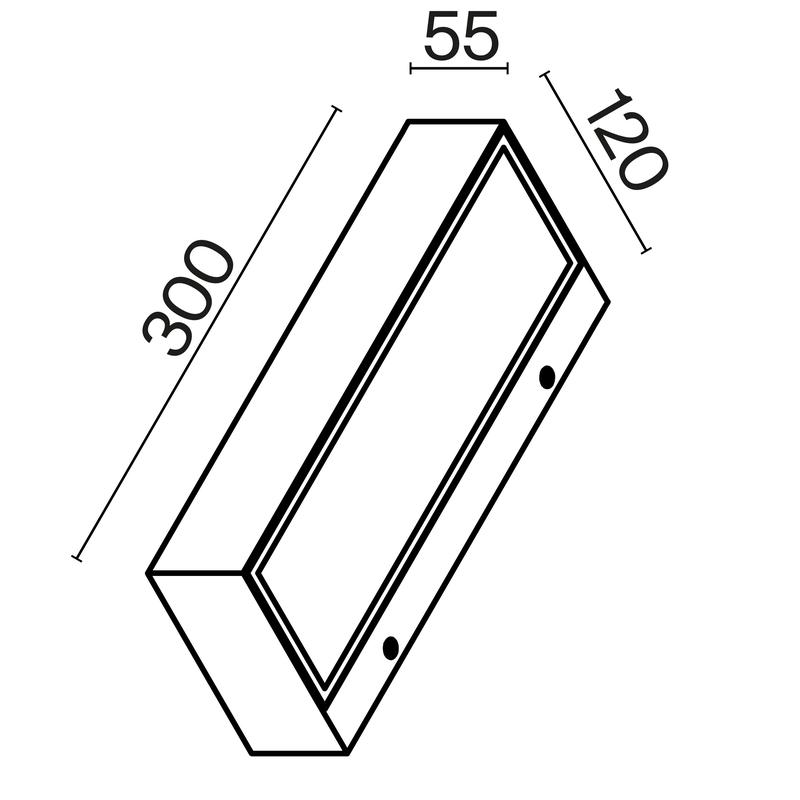  Светильник Lot 20Вт 3000К IP65 бра настен. Maytoni O428WL-L20W3K фото в каталоге от BTSprom.by