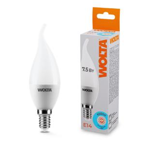 лампа светодиодная 7.5вт 6500к e14 wolta 25wcd7.5e14 от BTSprom.by
