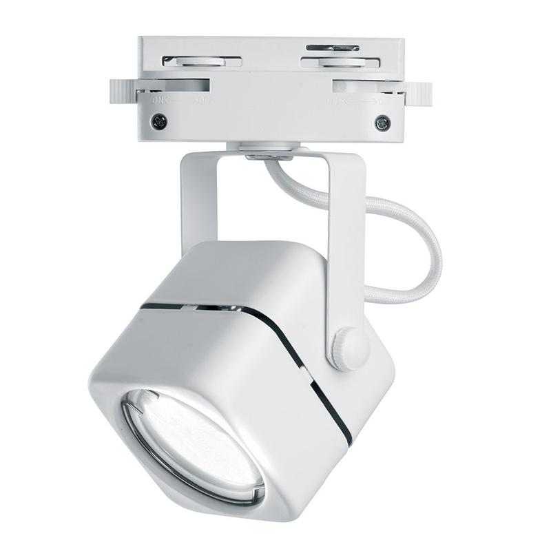 светильник трековый al190 под лампу gu10 бел. feron 41589 от BTSprom.by