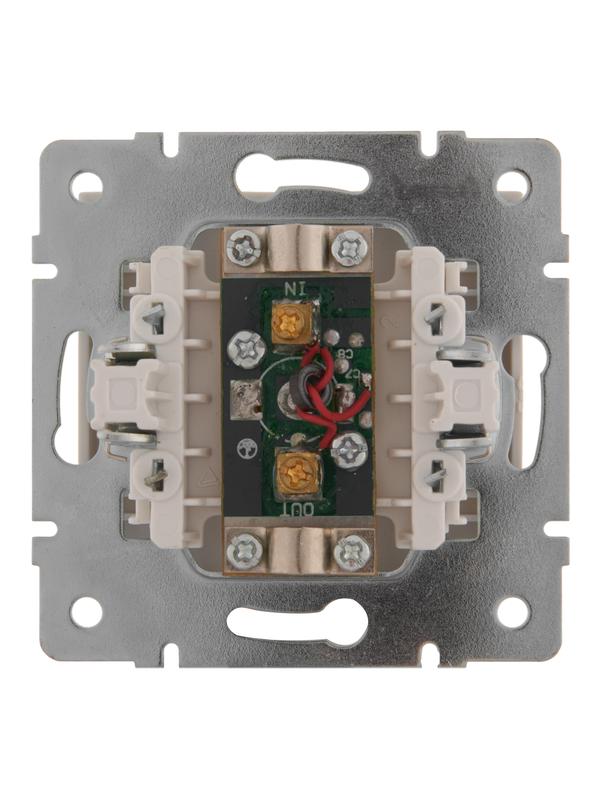  Розетка телевизионная проходная TV СП Rain 16А IP20 механизм жемчуж./бел. перламутр. LEZARD 703-3088-129 фото в каталоге от BTSprom.by