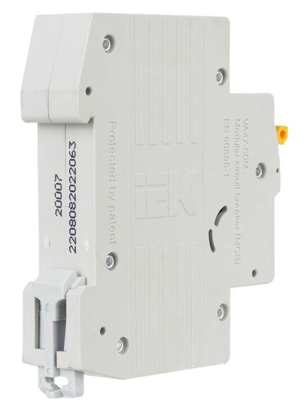  Выключатель автоматический модульный 1п C 63А 6кА ВА47-60M KARAT IEK MVA31-1-063-C фото в каталоге от BTSprom.by