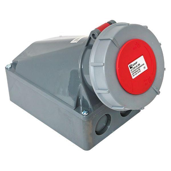  Розетка стационарная наружная 1342 3Р+РЕ 63А 380В IP67 PROxima EKF ps-1342-63-380 фото в каталоге от BTSprom.by