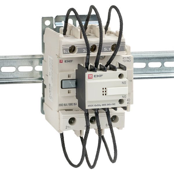  Контактор для конденсатора КМЭК 40квар 400В 2NО+1NC PROxima EKF ctrk-s-95-40-400 фото в каталоге от BTSprom.by