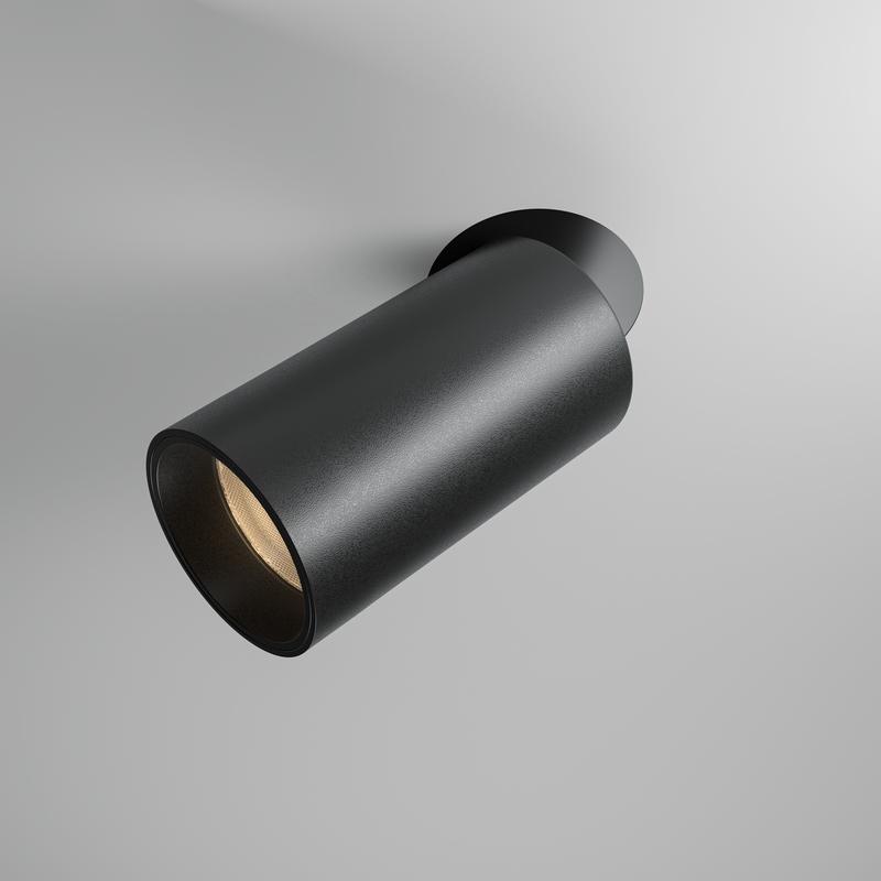  Светильник FOCUS LED 12Вт 4000К 60град. встраив. Maytoni DL125-L12-4K-TRS-B фото в каталоге от BTSprom.by