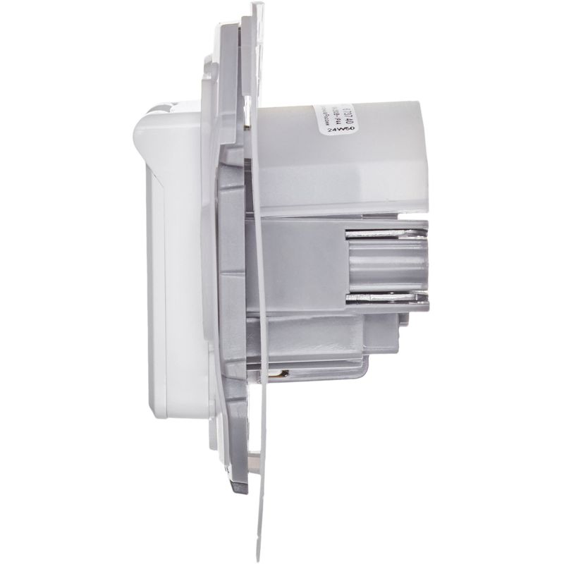  Розетка 1-м СП Inspiria 16А IP44 250В 2P+E защ. шторки с крышкой немецк. стандарт механизм бел. IEK 673740 фото в каталоге от BTSprom.by