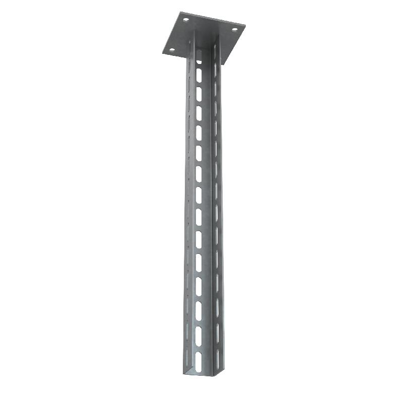 Стойка потолочная усиленная 50х50 L300 PSTU50-300 INOX304 КМ LO27842 от BTSprom.by