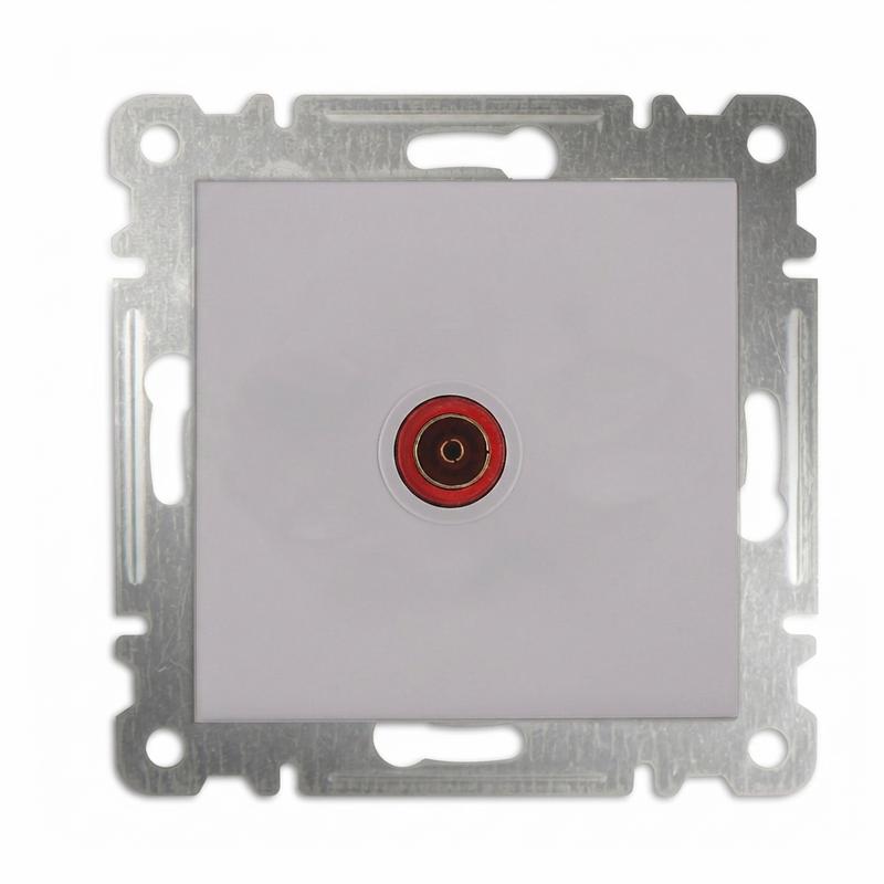розетка tv 1-м проходная сп 16а ip20 250в karea механизм жемчуг makel 57100007 от BTSprom.by