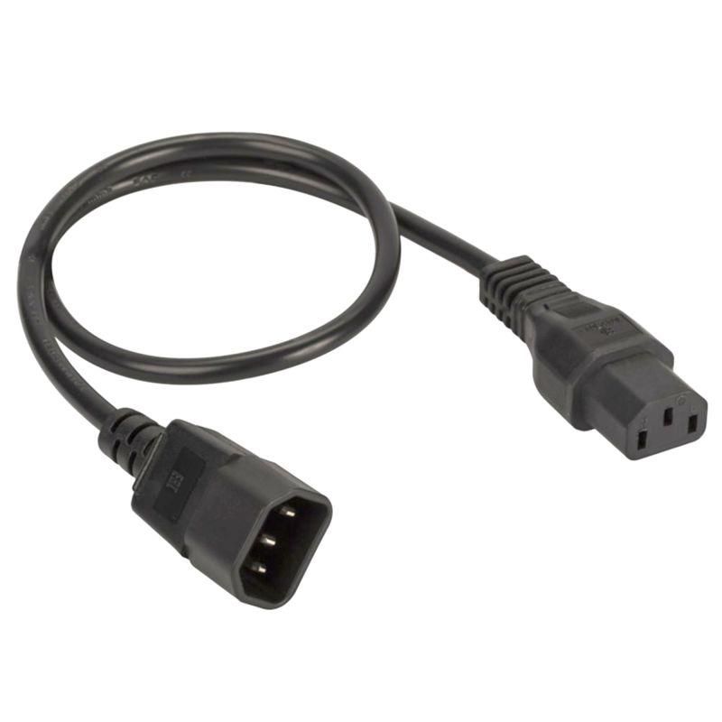 кабель питания iec320 c13 - iec320 c14 3.0 м сечение 3х1.5кв.мм dkc r5cord3430 от BTSprom.by