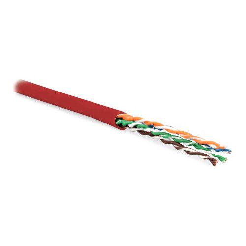 кабель витая пара utp (u/utp) кат.5e 4 пары 24 awg мж patch pvc -20град.c-+75град.c utp4-c5e-patch-rd-305 красн. (305м) (м) hyperline 236314 от BTSprom.by