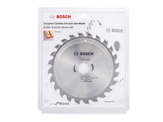 диск пильный 200х32 мм 24 зуб. по дереву eco wood bosch (твердоспл. зуб) 2608644379 от BTSprom.by