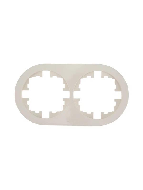 рамка 2-м osen горизонт. круглая сл. кость lezard 744-9000-147 от BTSprom.by