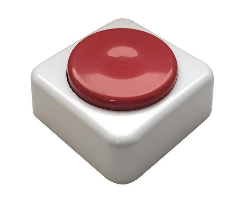 кнопка звонка (выключатель для бытовых электрических звонков) тритон вз1-01 красн от BTSprom.by