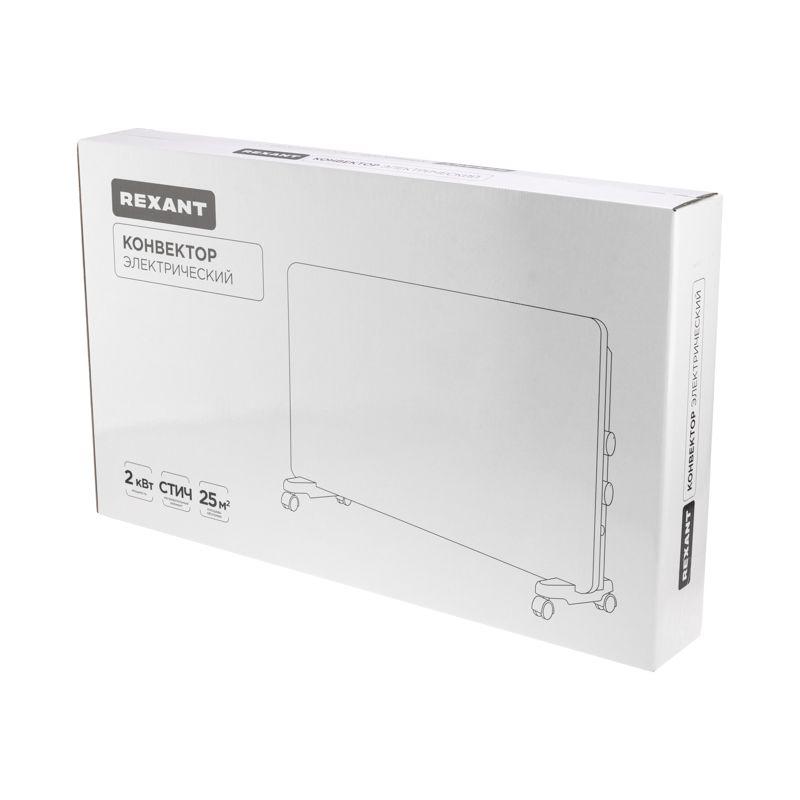  Конвектор электрический с механическим термостатом 2кВт СТИЧ-нагревательный элемент Rexant 60-0095 фото в каталоге от BTSprom.by