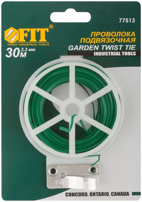  Проволока подвязочная садовая на катушке 30м FIT 77513 фото в каталоге от BTSprom.by