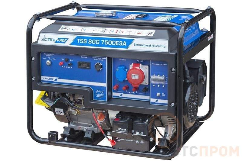 бензогенератор tss sgg 7500е3a тсс 021303 от BTSprom.by